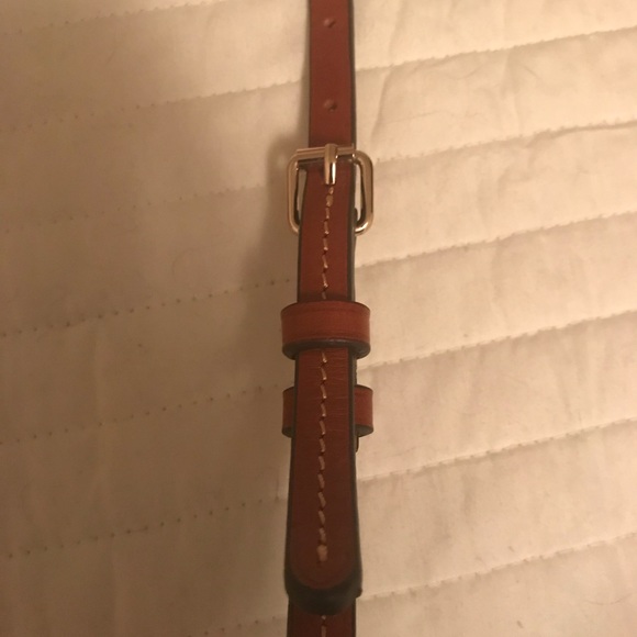 Dooney & Bourke North South Triple Zip in Navy - Picture 6 of 7